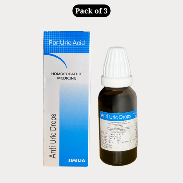 Anti Uric Drops 30ml (Pack of 3)