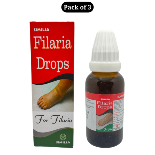 Filaria Drops 30ml (Pack of 3)