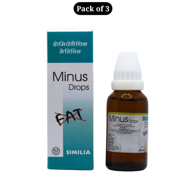 Minus Drops, 30ml, Pack of 3